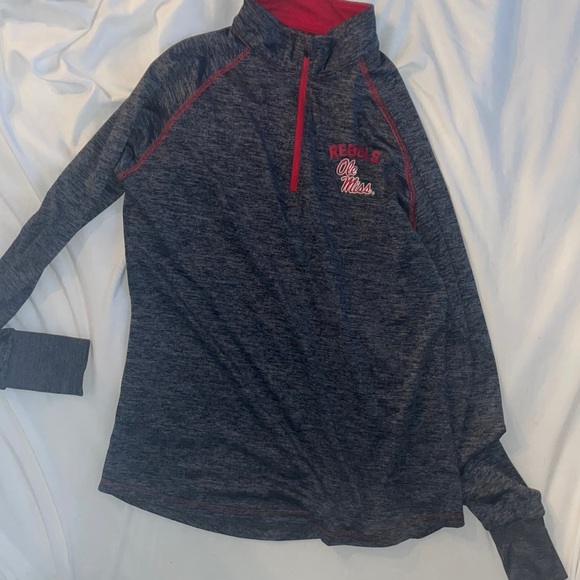 OLE MISS QUARTER ZIP UP - Picture 1 of 3